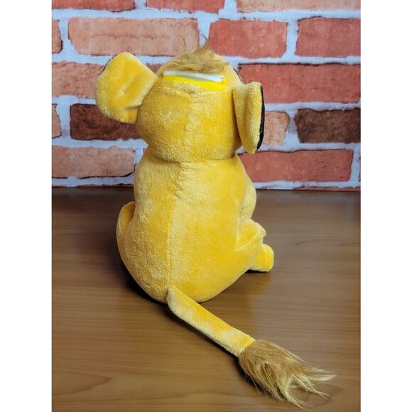 Disney The Lion King Simba Plush Bank #A36 - Picture 4 of 8